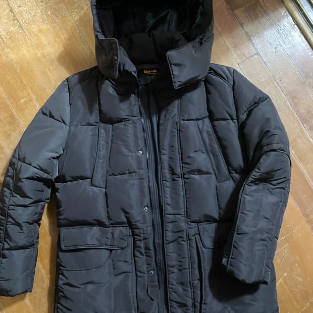 킨록앤더슨 다크 브라운 다운 패딩 110 (105추천)