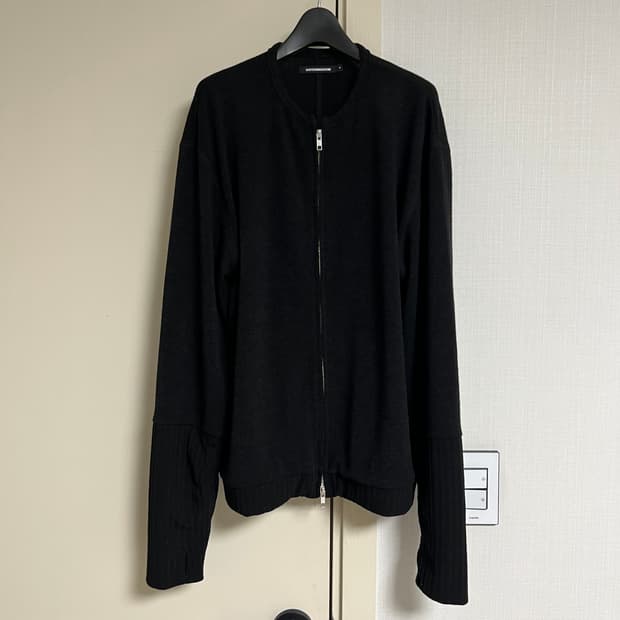레이어가디건4 Layer Cardigan Ash Black