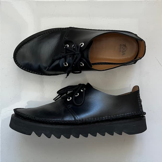 TOGA VIRILIS studded derby shoes