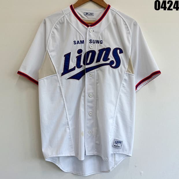 삼성 라이온즈 x 빈폴 아웃도어 콜라보 야구 유니폼 100 0424