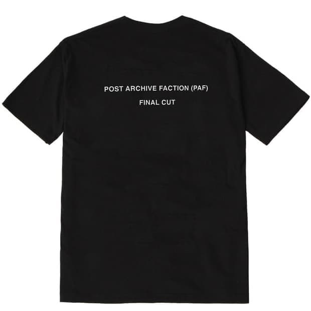 Post archive faction (paf) 파프 파이널 컷 반팔
