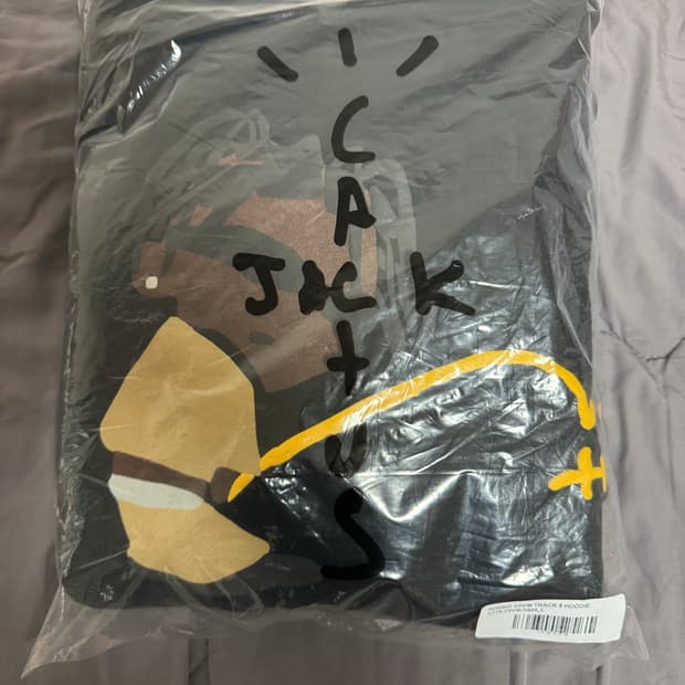 트레비스 스캇 로데오 10주년 CPFM 트랙 8 후드 L