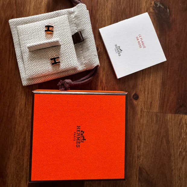 에르메스 팝아슈미니 귀걸이 새상품