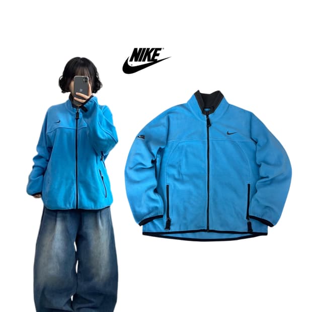 나이키 ACG 00s 스우시 플리스 자켓