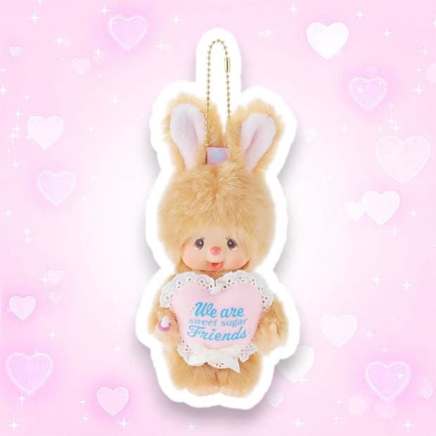 몬치치 스위트슈가 치무탄 SS 인형 키링 세키구치