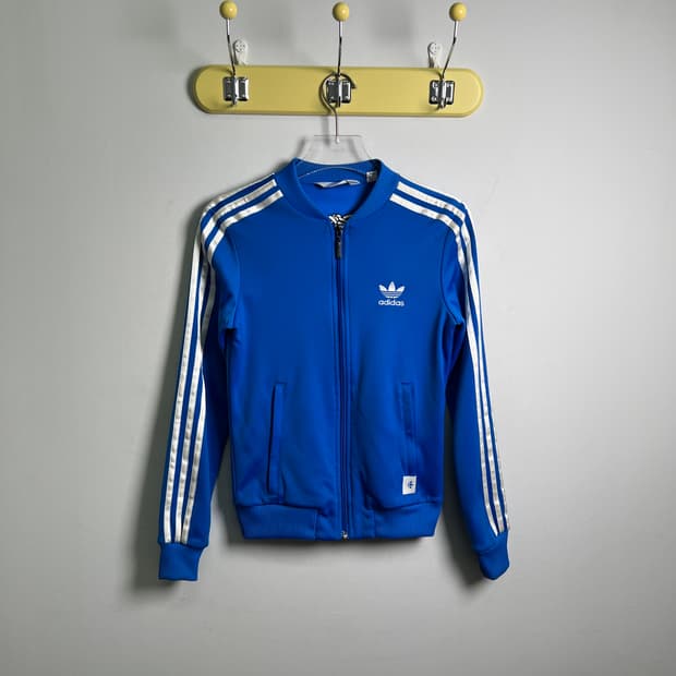 아디다스 슈퍼걸 블루 트랙탑 져지 85
