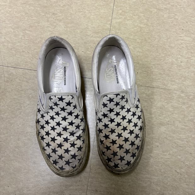 270)반스 비앙카샹동 슬립온