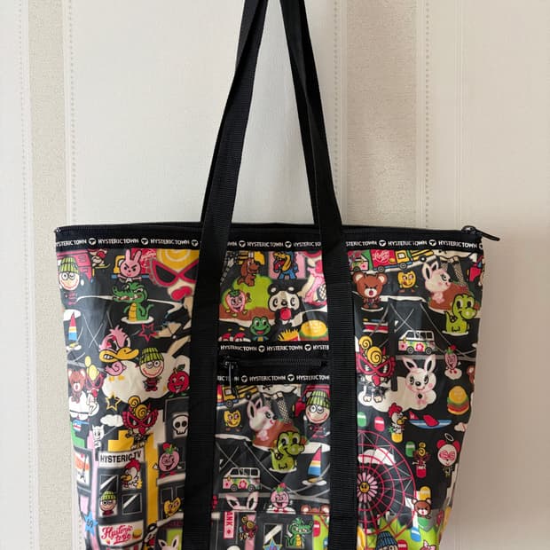 Hysteric glamour mini pvc tote bag