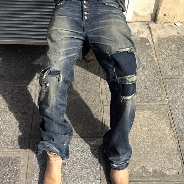 nofaithstudios dustland bootcut denim 상품이미지1