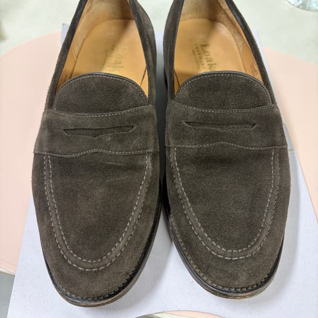 로크 이튼 스웨이드 로퍼 255