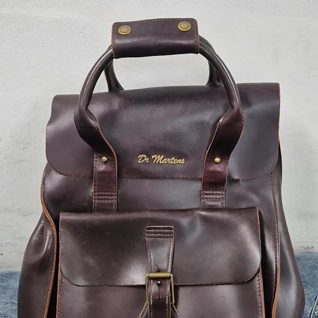 성배급! 빈티지 닥터마틴 레더 사첼백 란도셀