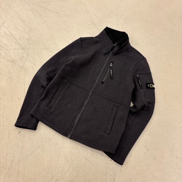 내셔널지오그래픽 와펜 다크그레이 자켓