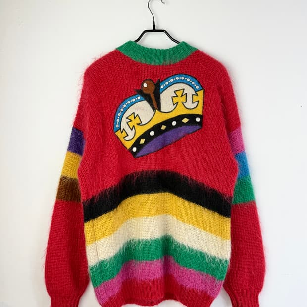 90s 빈티지 모헤어 니트