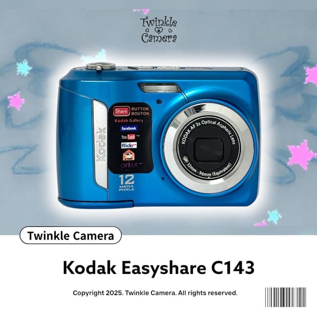 (키키디카⚡️) Kodak Easyshare 코닥 이지쉐어 C143