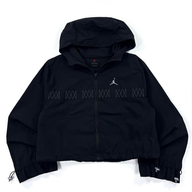 나이키 조던 여성 우븐 크롭 바람막이