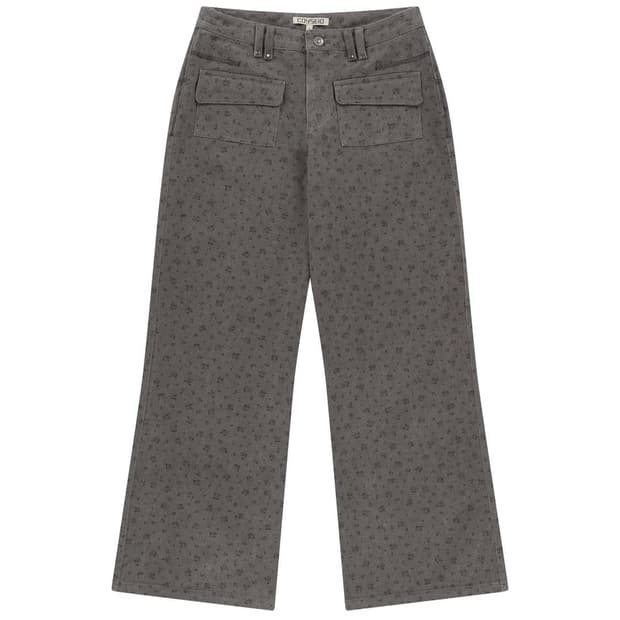 (구해요)코이세이오 플라워 패턴 팬츠