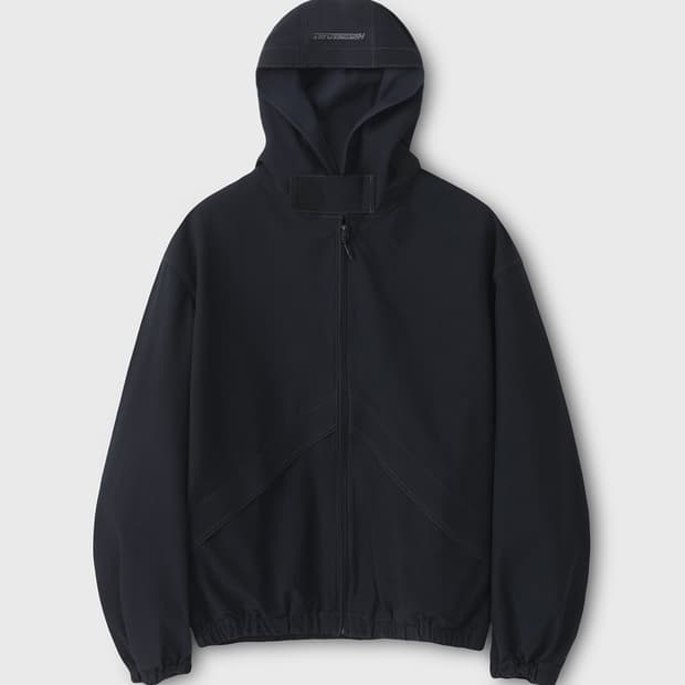 [L] 헤리티지플로스 TECH WOOL HOODED JACKET 팝니다