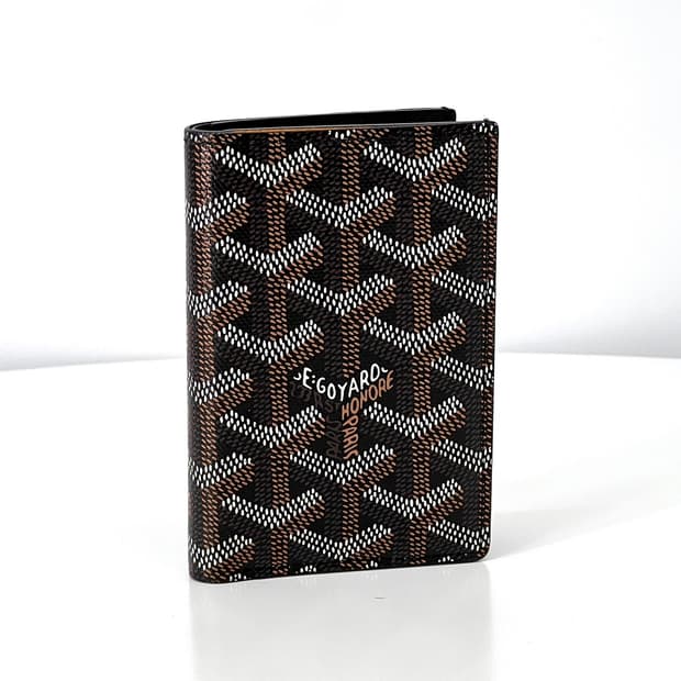 고야드 생피에르 카드지갑 블랙 