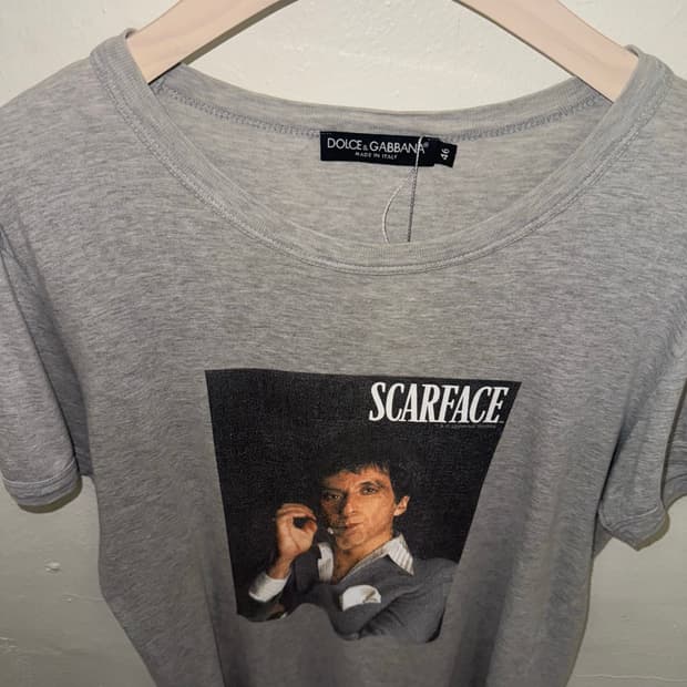 07SS Dolce & Gabbana Scarface Tee