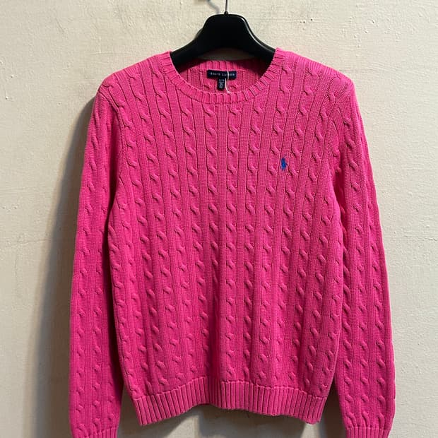 폴로 랄프로렌 케이블 니트 스웨터 