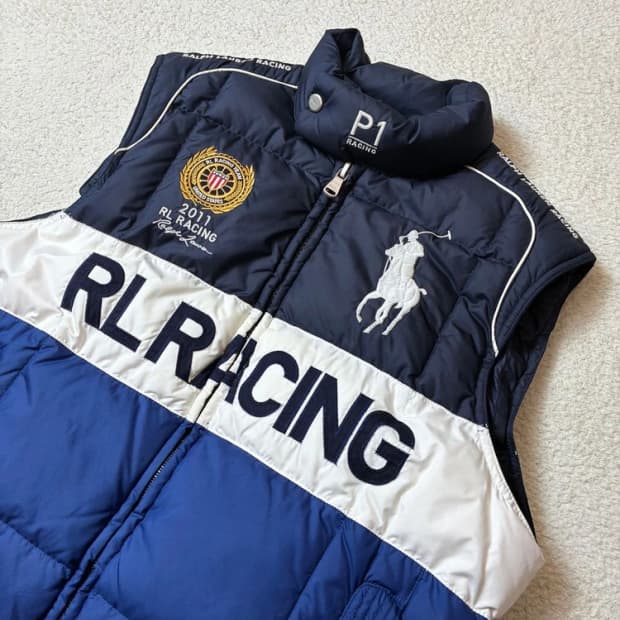 폴로 랄프로렌 10's 레이싱 덕다운 패딩 조끼 PN6846