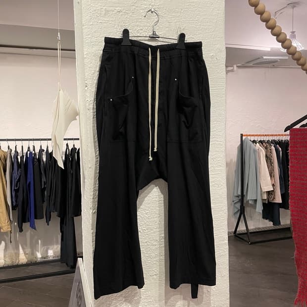 릭오웬스 카고 드로스트링 팬츠