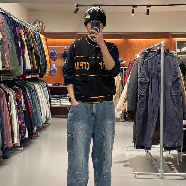 인터크루 올드스쿨 베스트 조끼  