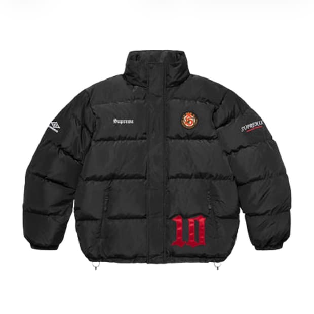 슈프림 엄브로 패딩