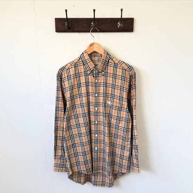버버리 아카이브 노바 체크 셔츠