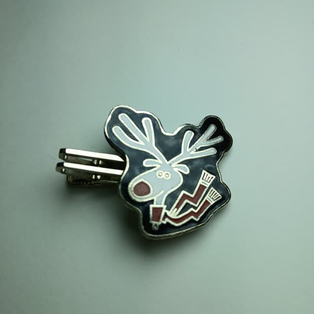 빈티지 루돌프 넥타이핀 (#12)