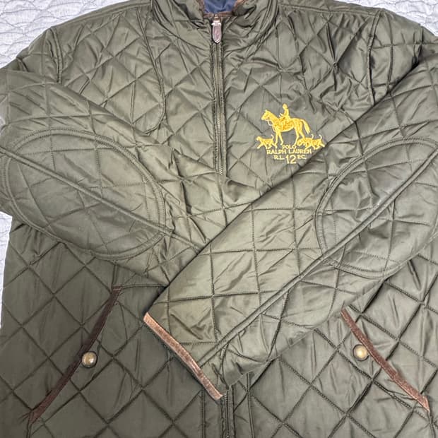 폴로 랄프로린 퀼팅 점퍼