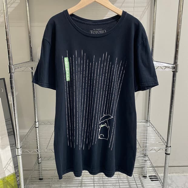 지브리 토토로 오피셜 애니메이션 티셔츠