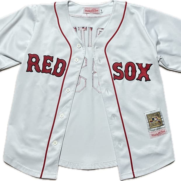 Boston Redsox Uniform White