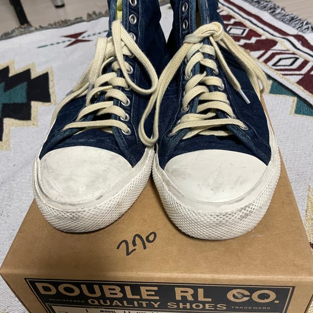 RRL 인디고 메이포트 스니커즈 (9D 270)