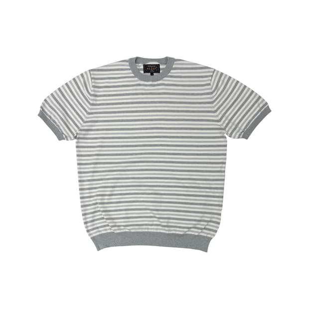 Beams Plus stripe knit top