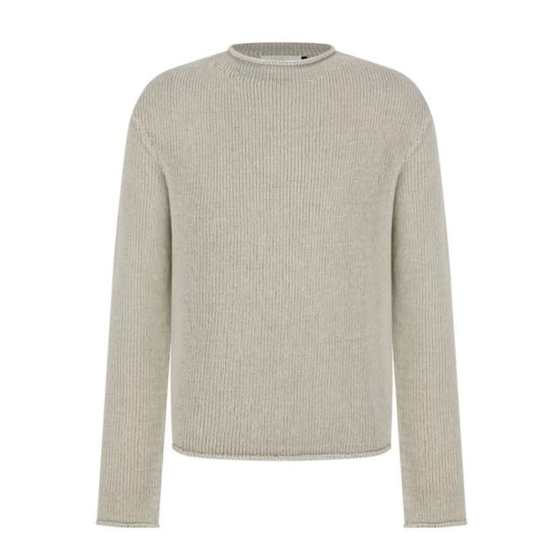 아모멘토 paper yarn pullover 페이퍼얀풀오버니트 베이지 M