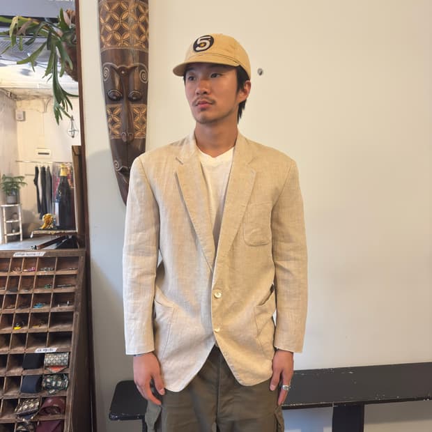 90’s Burberrys Linen 100% 자켓