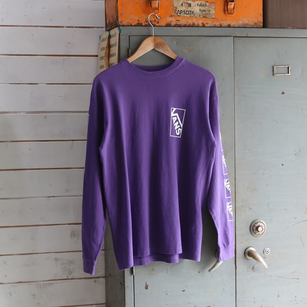 (착용컷) VANS 롱 슬리브 (남성용 100-103)