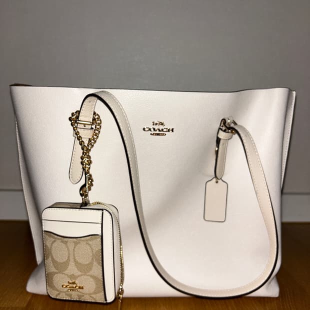 Coach tote bag (ivory)