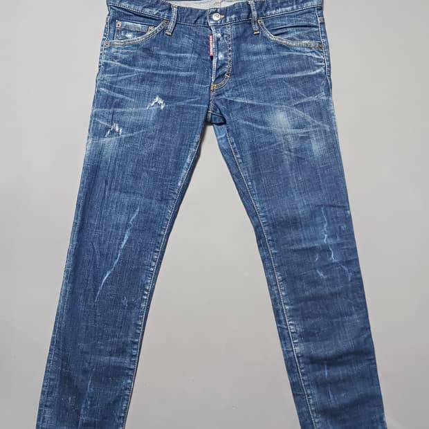 [34] 정품 디스퀘어드2 키링 레귤러 클레멘트진 청바지