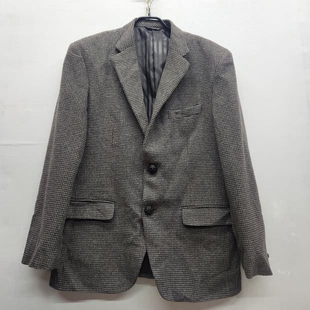 코오롱 브렌우드 울/캐시미어 혼방 하운드 패턴블레이저 100(L)