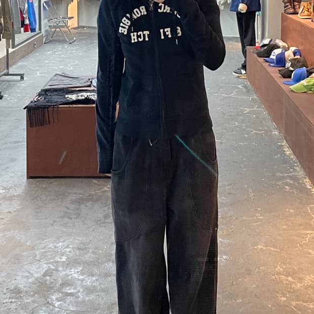 아베크롬비 패치로고 후드집업 H1221