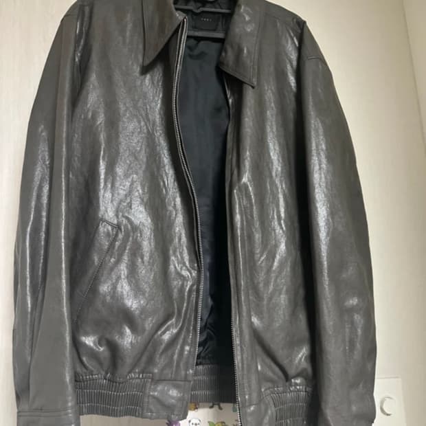 THEY 가죽 자켓