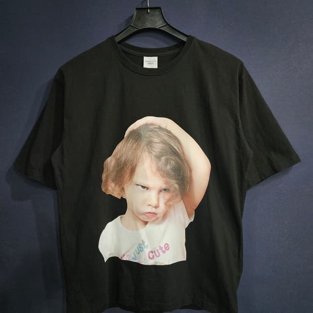 아크메드라비 프린팅 블랙 남성 오버핏 95~FREE 반팔티 