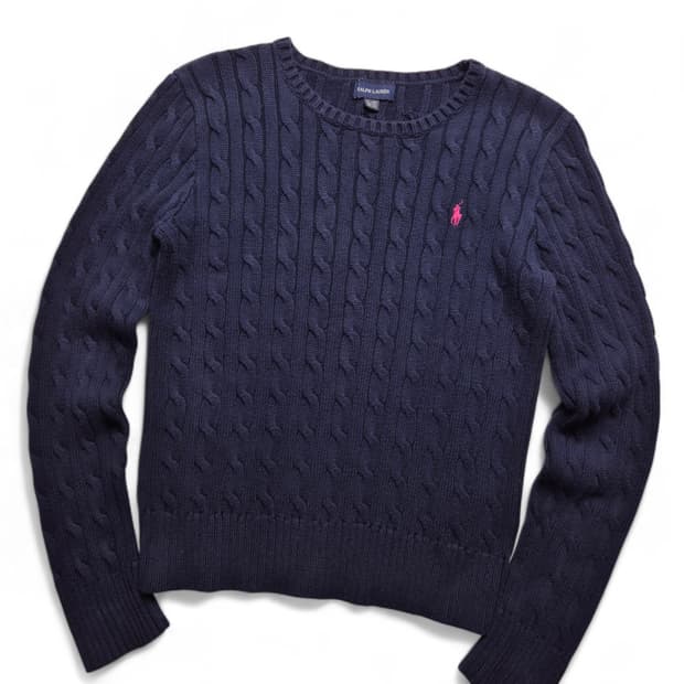[XL(16)] 폴로 랄프로렌 케이블 니트