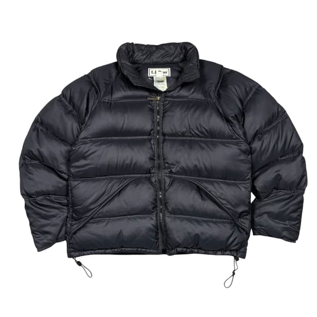 엘엘빈 블랙컬러 구스 다운 패딩