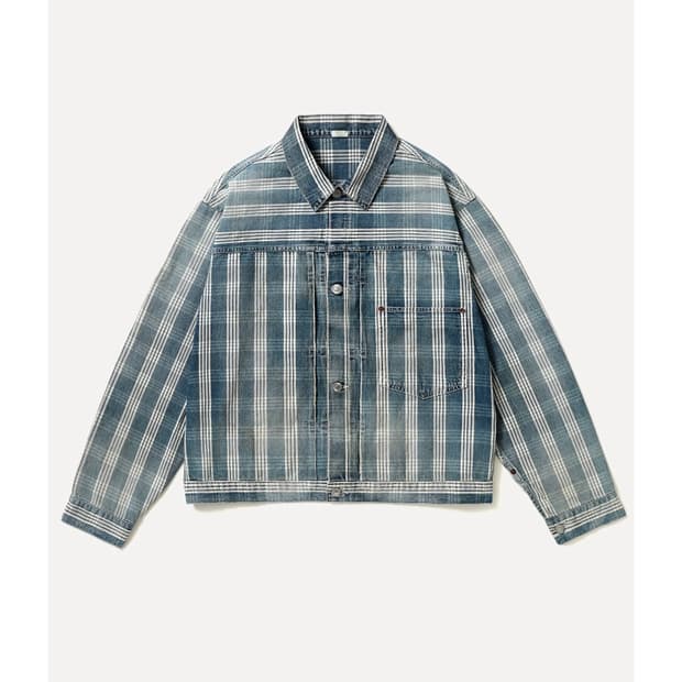 [구매]  A.PRESSE No.213 Palaka Denim Jack