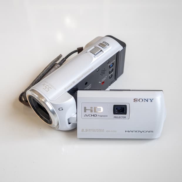 Sony HDR - PJ390 / 빈티지 디지털 캠코더