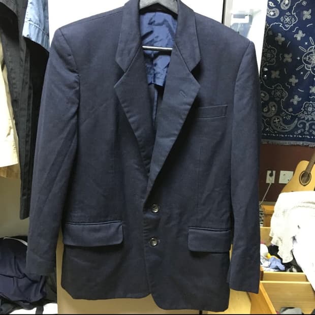 꼼데가르송 옴므 울 블레이저 자켓