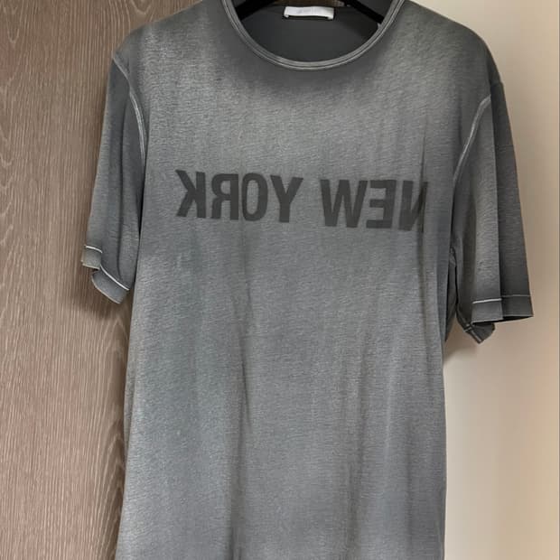 헬무트랭 뉴욕 티셔츠